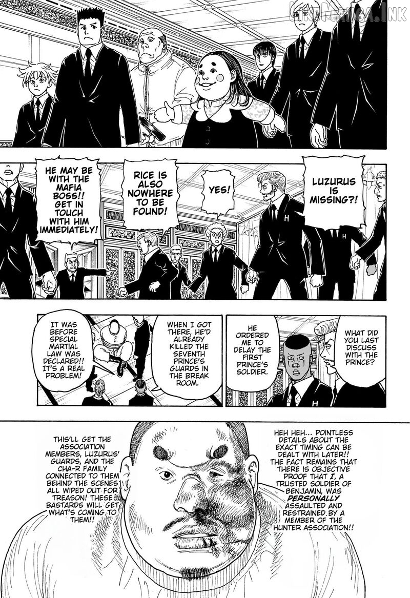 Hunter x Hunter, Chapter 415 image 16